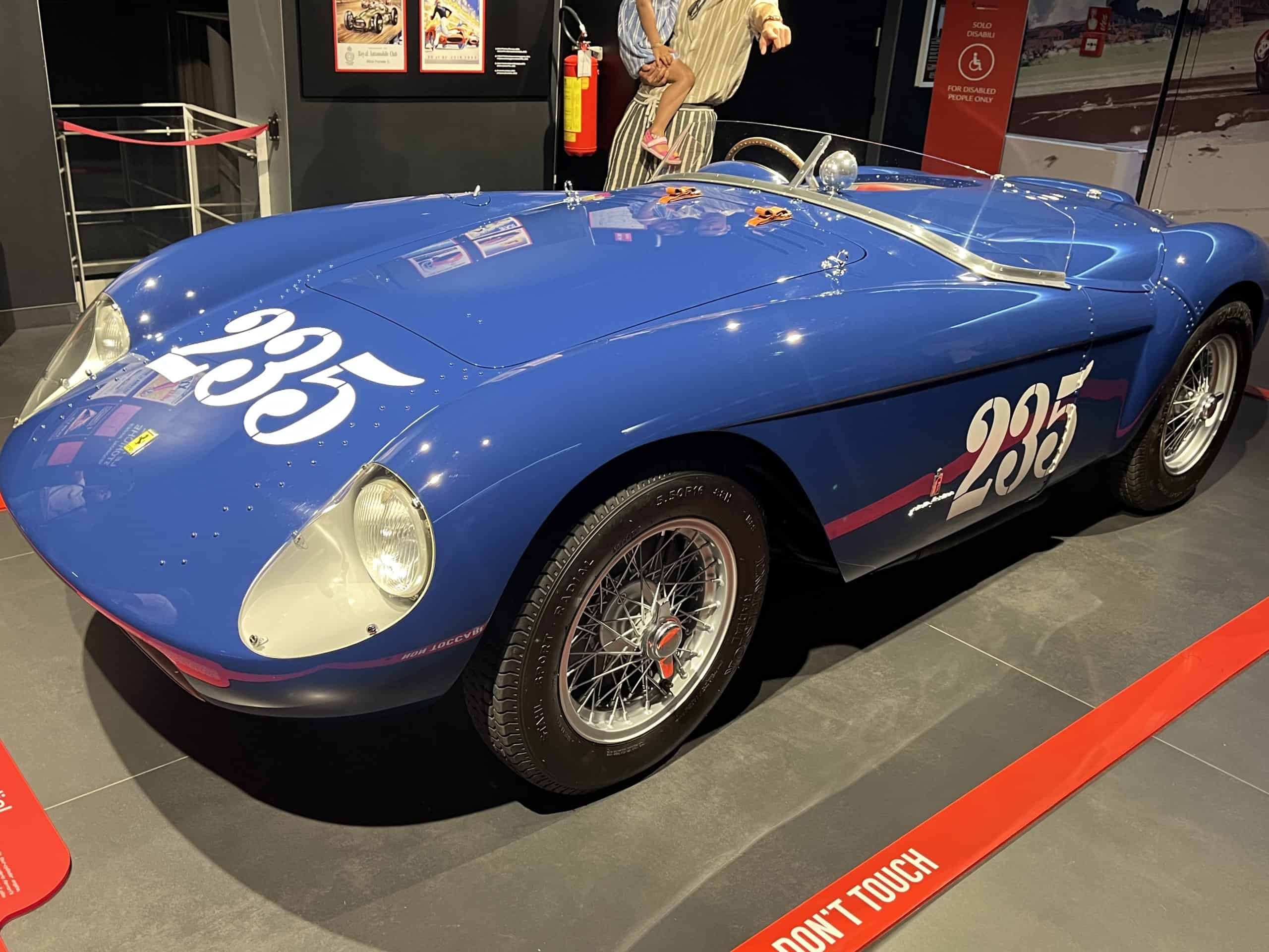 Ferrari 235 Blue car